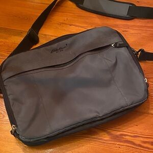 Eddie Bauer Black Men's laptop Messenger Bag
